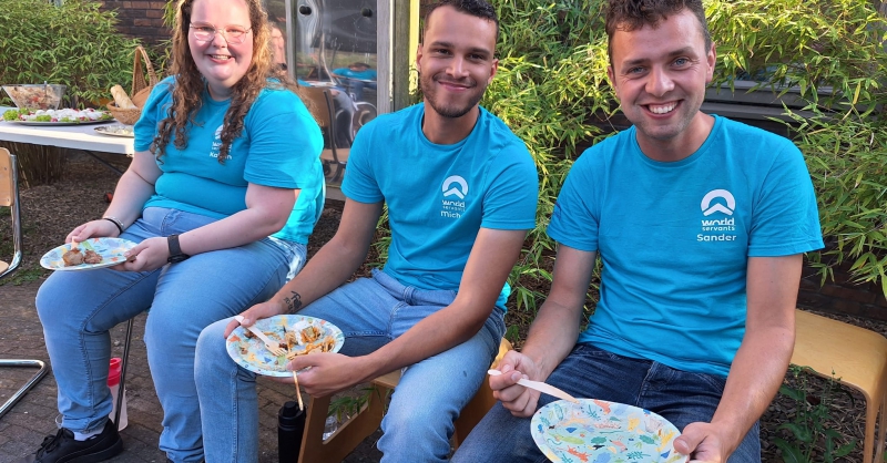 Gezellig aan de barbecue