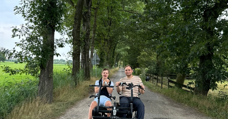 Samen op de fiets