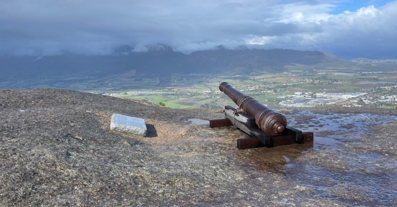 Uitzicht Paarl Rock