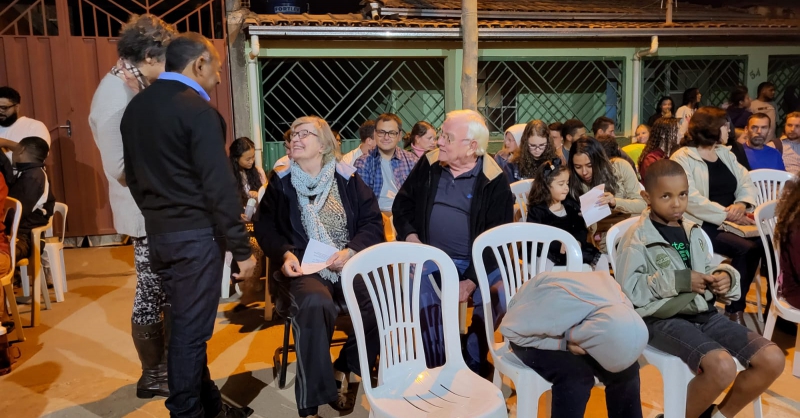 Openluchtdienst met de ouders van Daniel