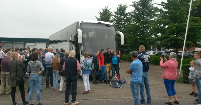 Klaar voor vertrek