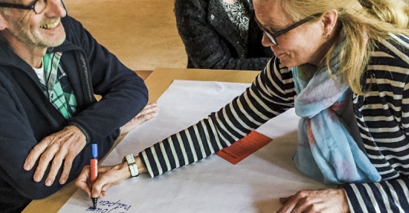 Studeren op een casus tijdens de toerustingstraining