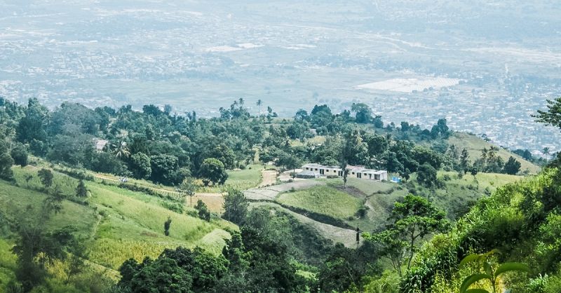 Landschap Haïti