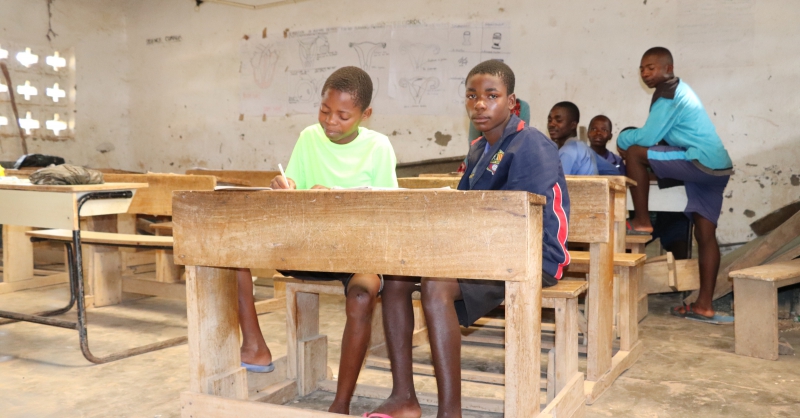 Inside the classroom