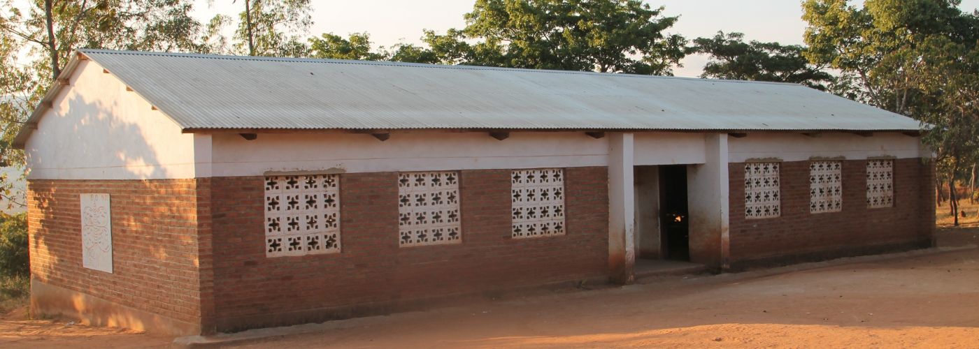 Het door WS gebouwde classroom block