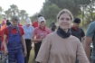 Members taking an evening walk 